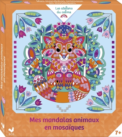 Mes mandalas animaux en mosaïques : boîte créative