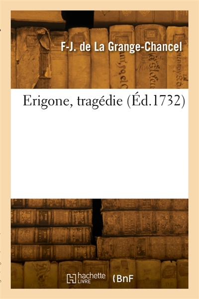 Erigone, tragédie