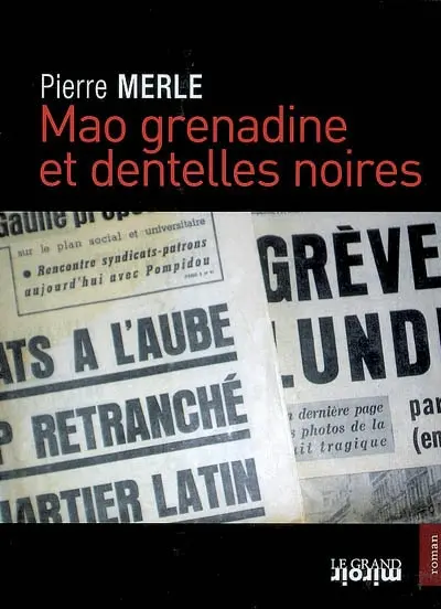 Mao grenadine et dentelles noires