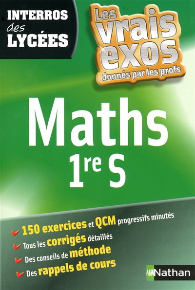Maths 1re S