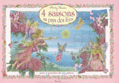 4 saisons au pays des fées : avec 4 puzzles de 96 pièces