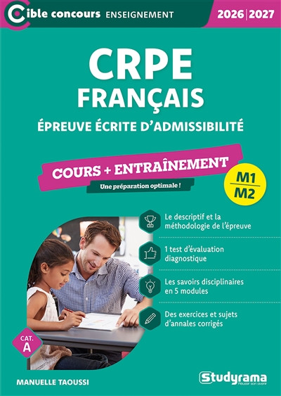 CRPE français, épreuve...
