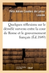 Quelques réflexions sur le...