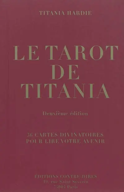 Le tarot de Titania : 36 cartes divinatoires pour lire votre avenir
