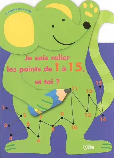 Je sais relier les points de 1 à 15, et toi ?