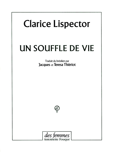 Un souffle de vie