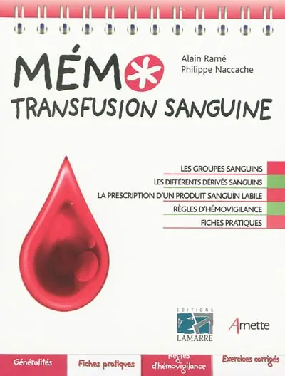 Mémo transfusion sanguine