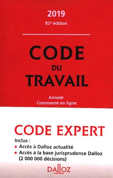 Code du travail 2019