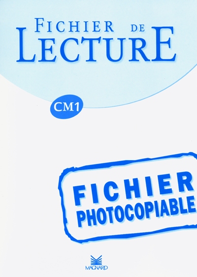 Fichier de lecture CM1 : fichier photocopiable