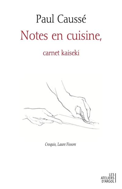 Notes en cuisine, carnet kaiseki