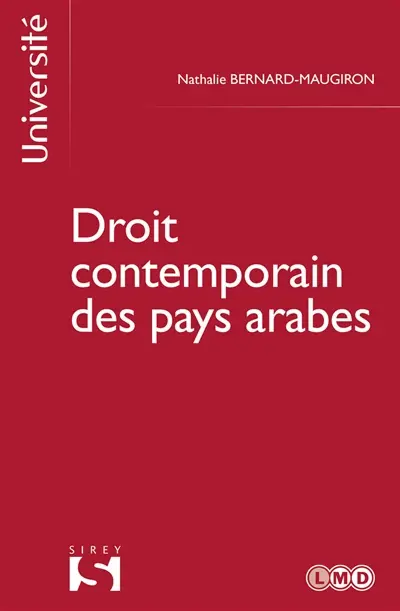Droit contemporain des pays arabes : 2023