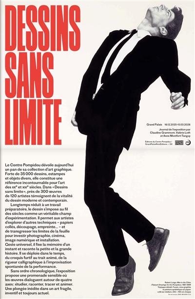 Dessins sans limite : chefs-d’œuvre de la collection du Centre Pompidou : journal de l'exposition