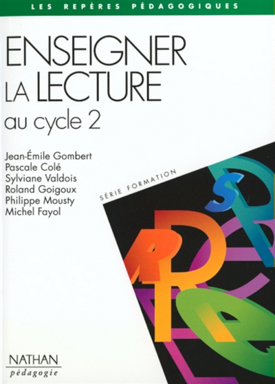 Enseigner la lecture