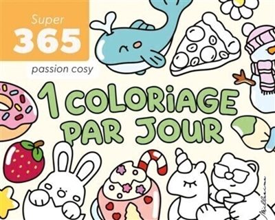 Passion cosy : 1 coloriage...