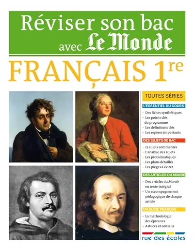 Français 1re, toutes séries