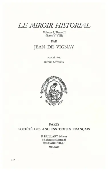 Le miroir historial. Vol. 2. Livres 5-8