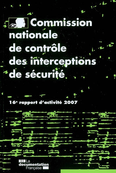 16e rapport d'activité : année 2007