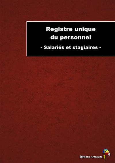 Registre personnel Salaries...