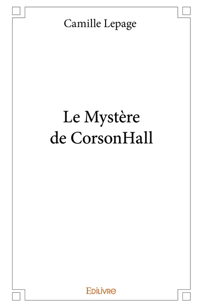 Le mystère de corsonhall