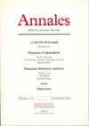 Annales, n° 1 (2004)