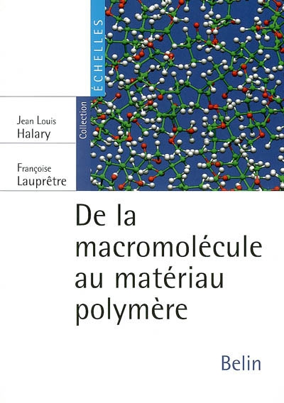 De la macromolécule au matériau polymère : synthèse et propriétés des chaînes