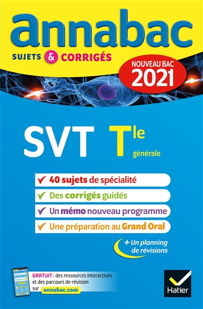 SVT terminale générale : nouveau bac 2021