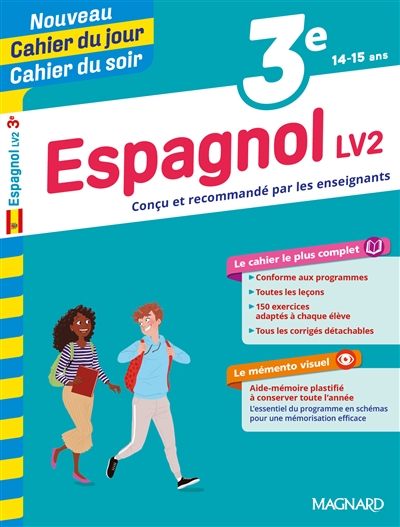Espagnol LV2 3e, 14-15 ans