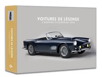 Voitures de légende : l'agenda-calendrier 2022