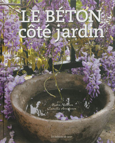 Le béton côté jardin