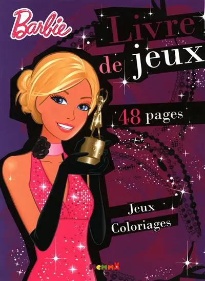Barbie livre de jeux : jeux, coloriages