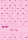 CAHIER WENDY BLANC,96P,A5...