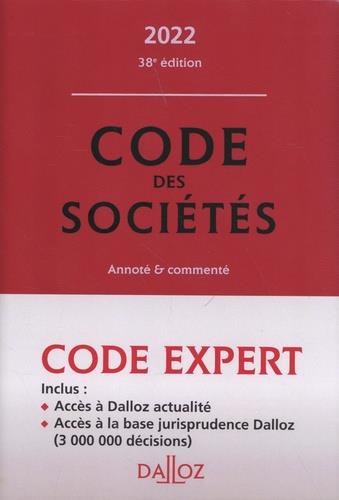Code des sociétés 2022 : annoté & commenté - Expert