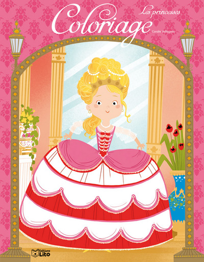 Coloriage les princesses : rose