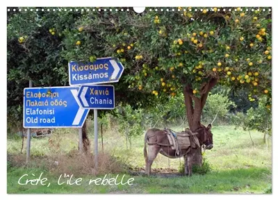 Crète, l'île rebelle (Calendrier mural 2026 DIN A3 vertical), CALVENDO calendrier mensuel : Images de la Crète, l'île rebelle des Grecs