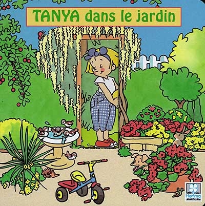 Tanya dans le jardin