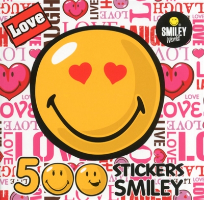 Love : 500 stickers smiley