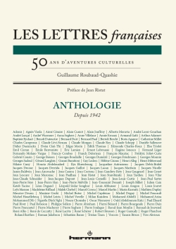 Les Lettres françaises : cinquante ans d'aventures culturelles : anthologie depuis 1942
