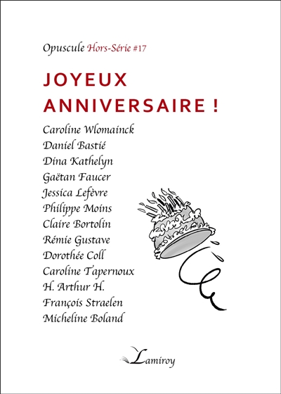 Joyeux anniversaire !
