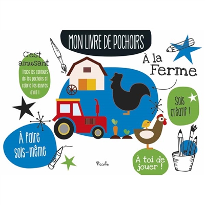 Mon livre de pochoirs - à la Ferme