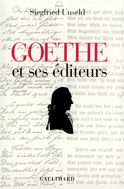 goethe et ses éditeurs