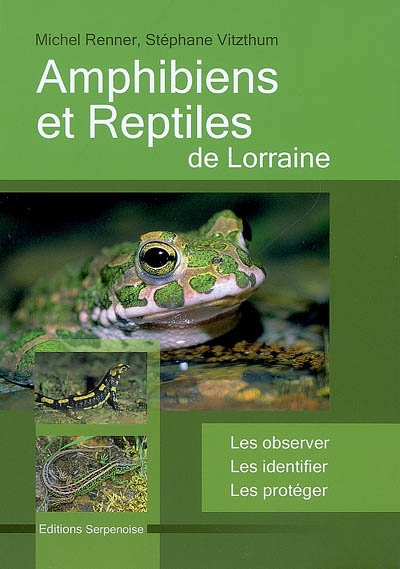 Amphibiens et reptiles de Lorraine : les observer, les identifer, les protéger