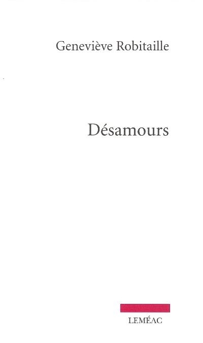 Désamours : récit
