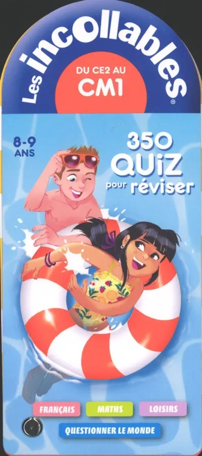 350 quiz pour réviser : du CE2 au CM1, 8-9 ans
