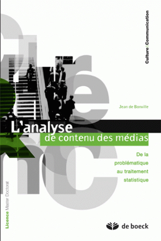 L'analyse de contenu des médias : de la problématique au traitement statistique