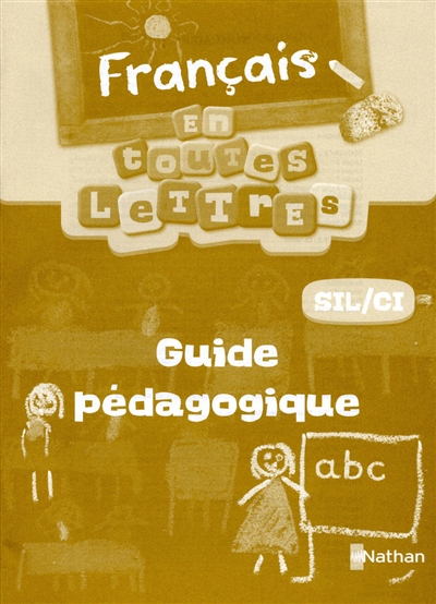 Français SIL-CI : guide pédagogique