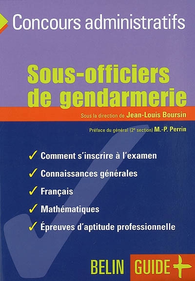 Sous-officiers de gendarmerie : l'examen