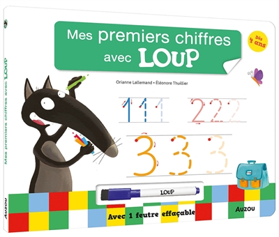 mes premiers chiffres avec loup