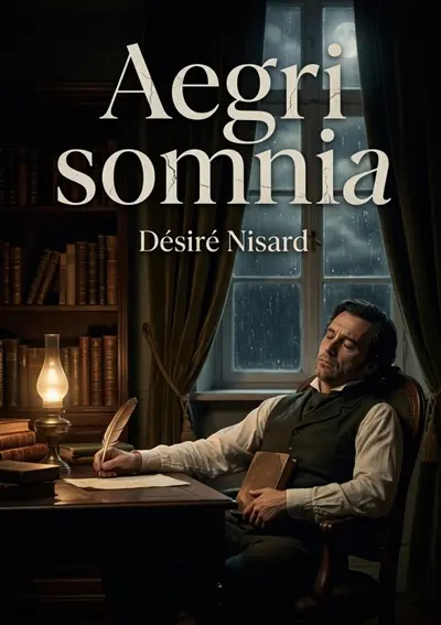 Aegri somnia : Des pensées et des caractères mélancoliques d'un lettré français du XIXe siècle, Désiré Nisard