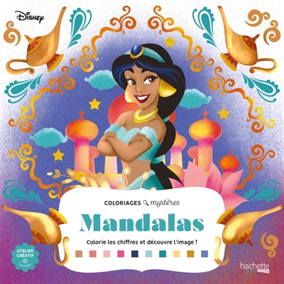 Grand carré mystères Disney : Mandalas