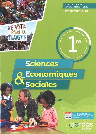 Sciences économiques & sociales 1re : programme 2019